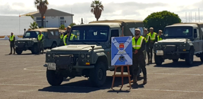 Medios para las patrullas de la operación Centinela Tinerfeño.